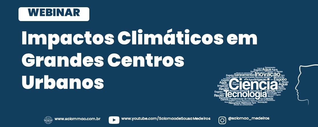 WEBINAR : Impactos Climáticos em Grandes Centros Urbanos