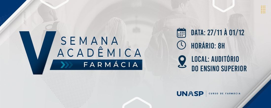 V Jornada Acadêmica de Farmácia