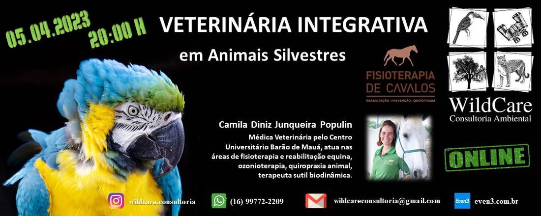 Veterinária Integrativa em Animais Silvestres