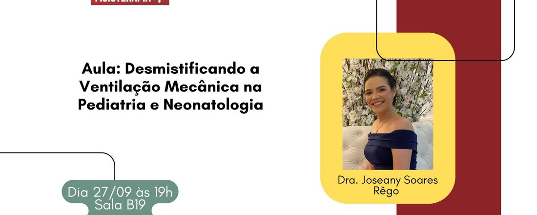 Aula: Desmistificando a Ventilação Mecânica na Pediatria e Neonatologia