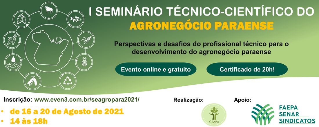 I SEMINÁRIO TÉCNICO-CIENTÍFICO DO AGRONEGÓCIO PARAENSE