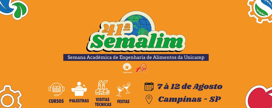 41ª SEMALIM - Semana Acadêmica de Engenharia de Alimentos