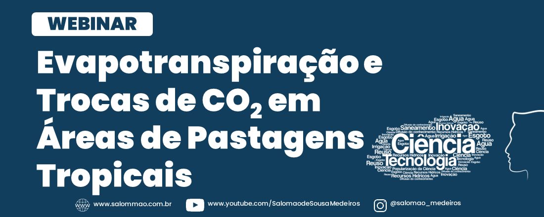 WEBINAR: Evapotranspiração e Trocas de CO2 em Áreas de Pastagens Tropicais