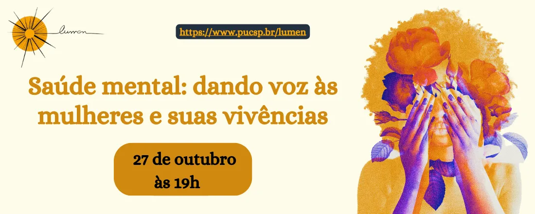 Saúde mental: dando voz às mulheres e suas vivências