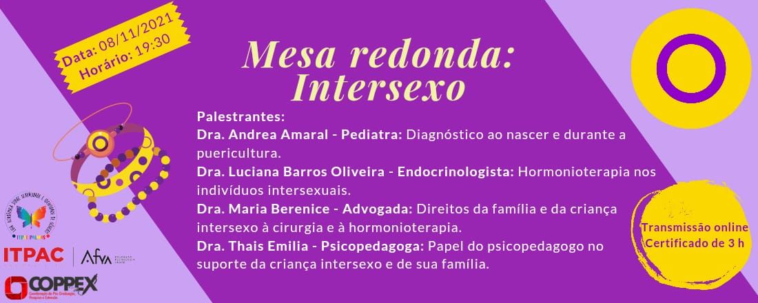 Aspectos sobre o Intersexo: Mesa Redonda