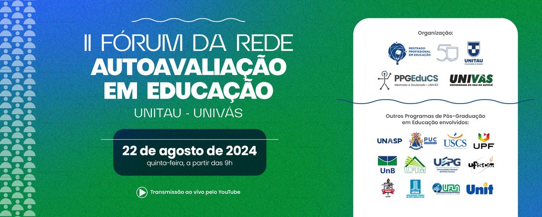 II Fórum da Rede Autoavaliação em Educação