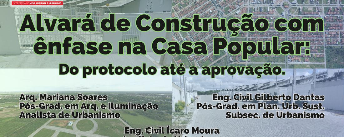I Encontro da SEMURB/SGA com o NUPPE/IFRN-SGA