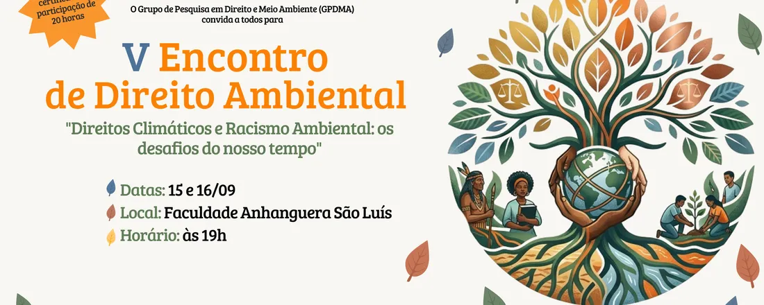 V Encontro de Direito Ambiental