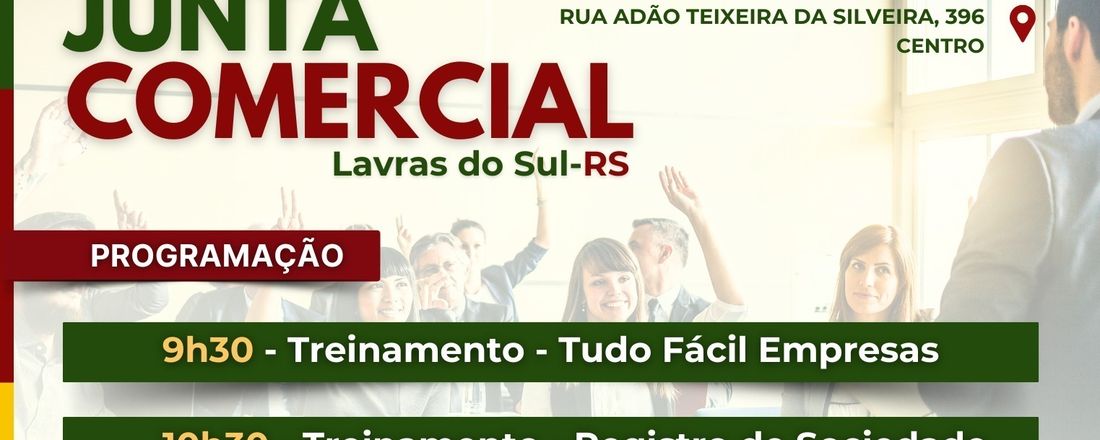 Treinamento Junta Comercial - Lavras do Sul - RS