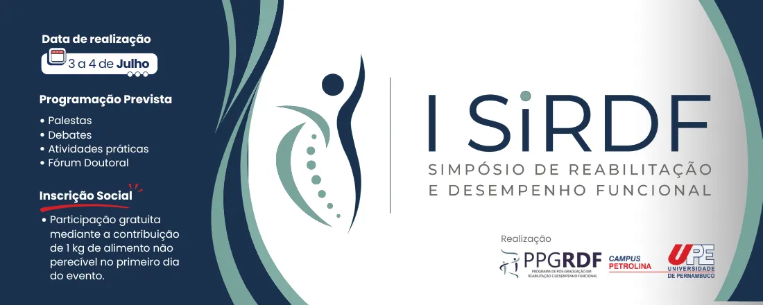 I Simpósio de Reabilitação e Desempenho Funcional