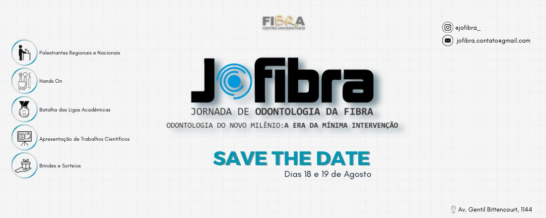 III JOFIBRA - Jornada de Odontologia do Centro Universitário Fibra