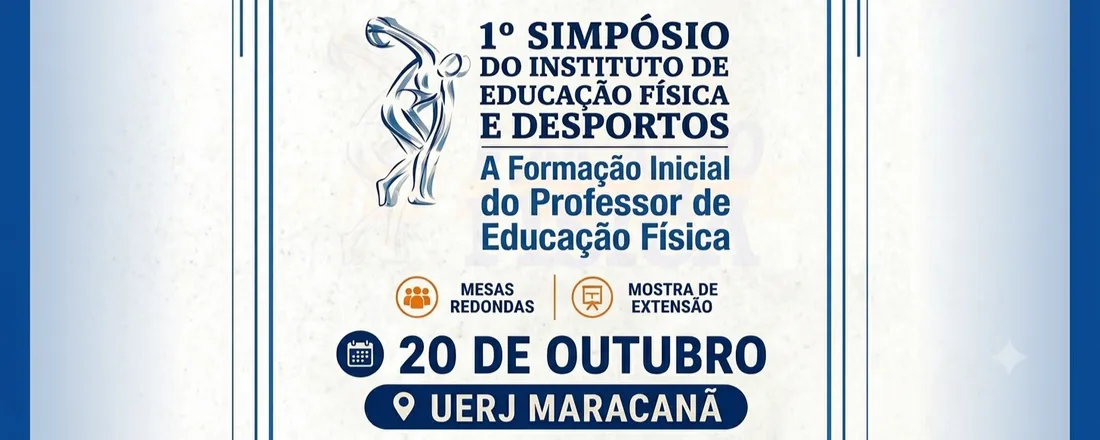 1º Simpósio do Instituto de Educação Física e Desportos