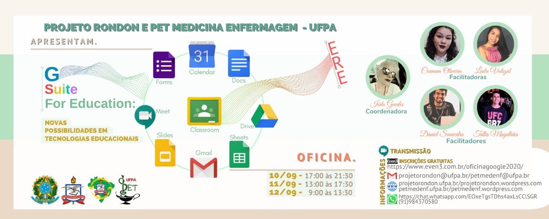 Oficina G Suite for Education no Ensino Remoto Emergencial