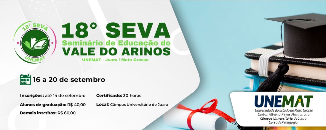 SEVA 18 ANOS: por uma educação democrática, diversa, inclusiva e interdisciplinar