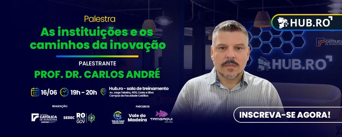 Palestra de Socialização no Hub. RO
