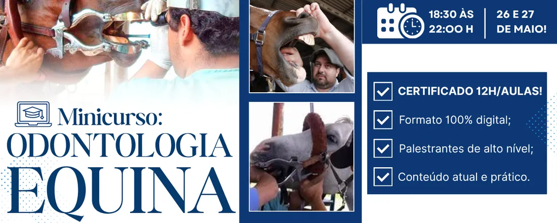 Minicurso de Odontologia Equina