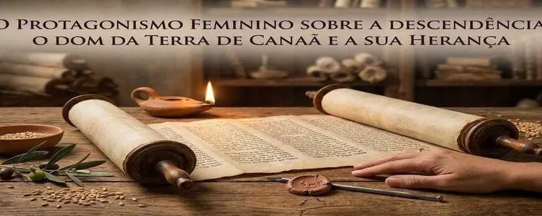O protagonismo feminino sobre a descendência, o dom da terra de Canaã e a sua herança