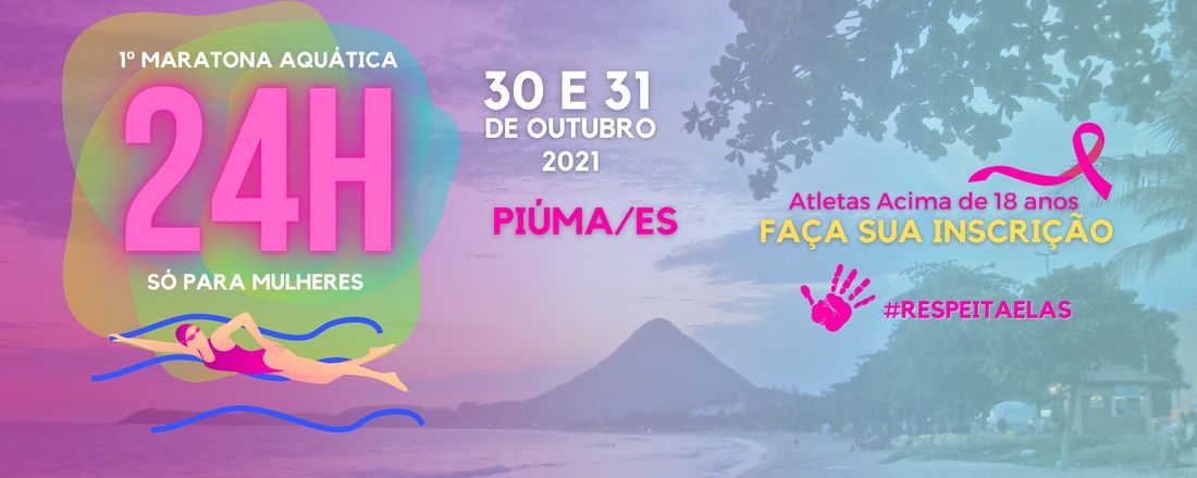 1º Maratona Aquática 24H só para Mulheres