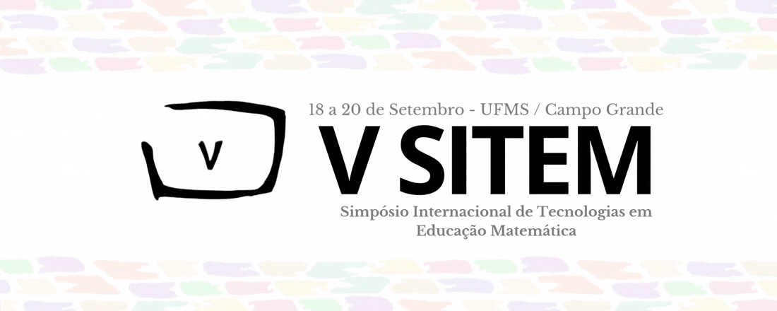 V Simpósio Internacional de Tecnologias em Educação Matemática