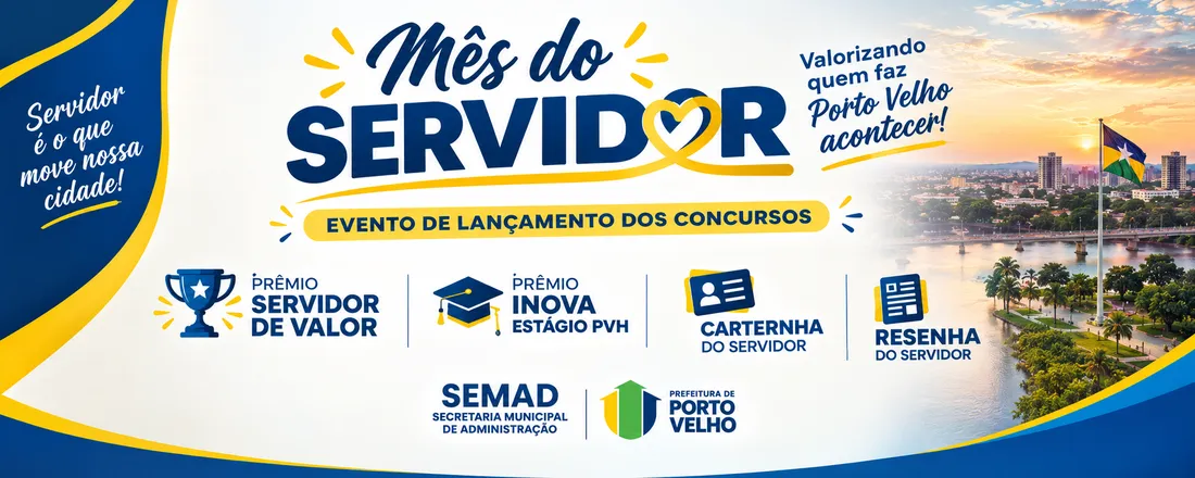 Evento de Lançamentos - Mês do Servidor 2026