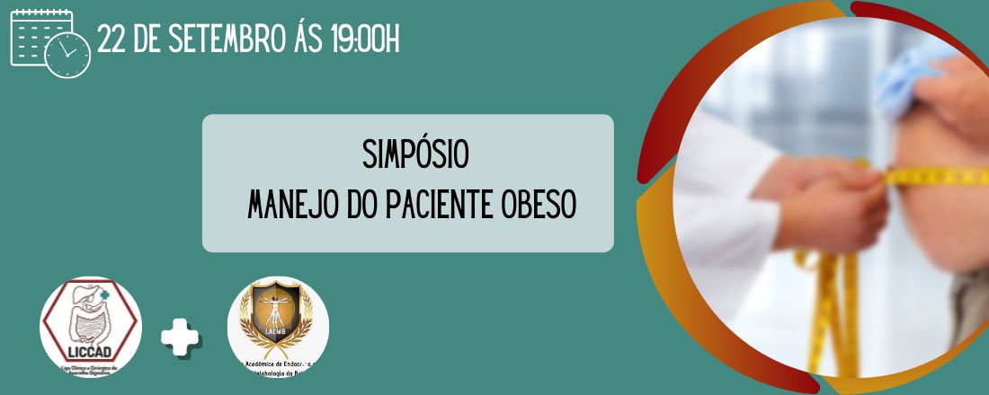 SIMPÓSIO MANEJO DO PACIENTE OBESO