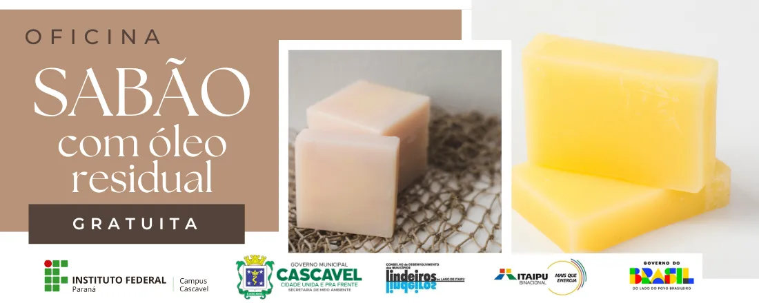 Produção de sabão com óleo residual de cozinha