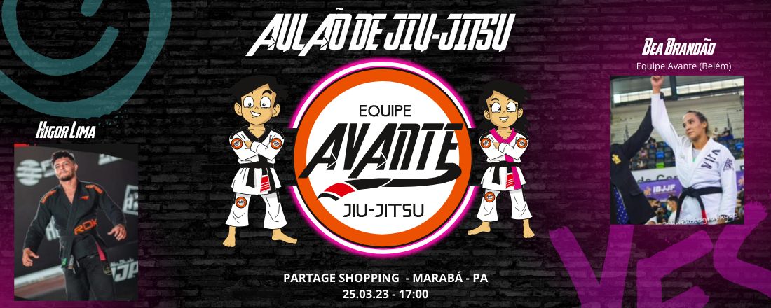 Aulão de Jiu-Jitsu com Bea Brandão (Avante - Belém)