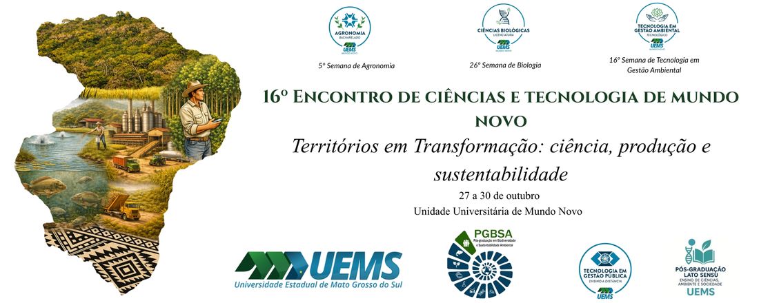 16º Encontro de Ciências e Tecnologia de Mundo Novo