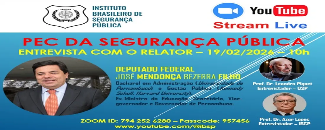 PEC DA SEGURANÇA: ENTREVISTA COM O RELATOR