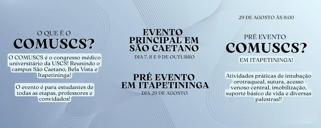 COMUSCS - Pré Evento Itapetininga