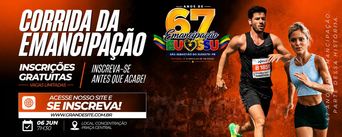 CORRIDA 67 ANOS DE EMANCIPAÇÃO