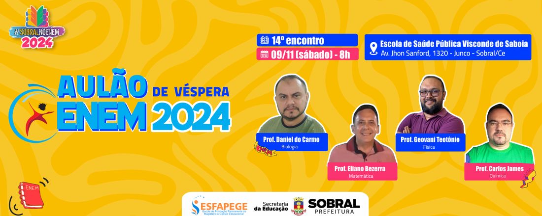 14º Encontro do #SobralNoEnem 2024