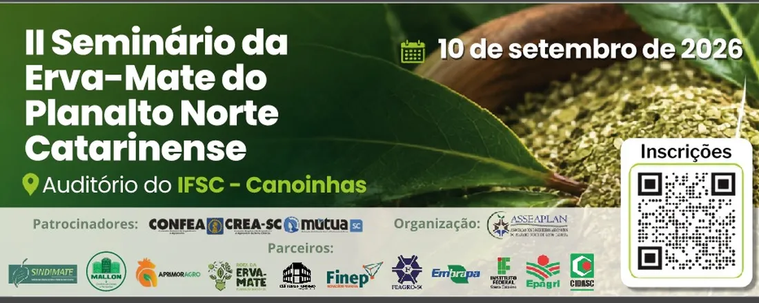 II Seminário da Erva-Mate do Planalto Norte Catarinense