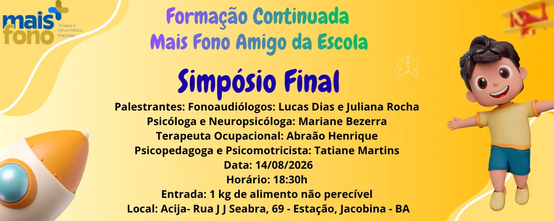 Formação Continuada- Mais Fono Amigo da Escola