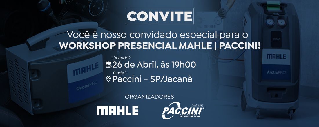 Workshop Paccini | Mahle