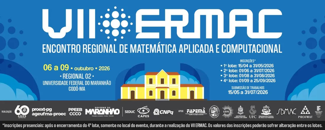 VII Encontro de Matemática Aplicada e Computacional