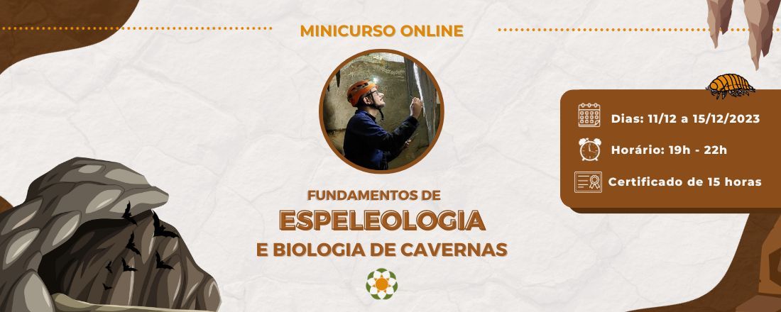 Fundamentos de espeleologia e biologia de cavernas