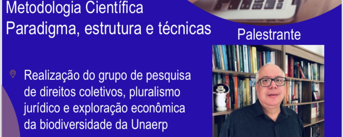 Seminário On line de Metodologia Científica: paradigmas, estruturas e técnicas