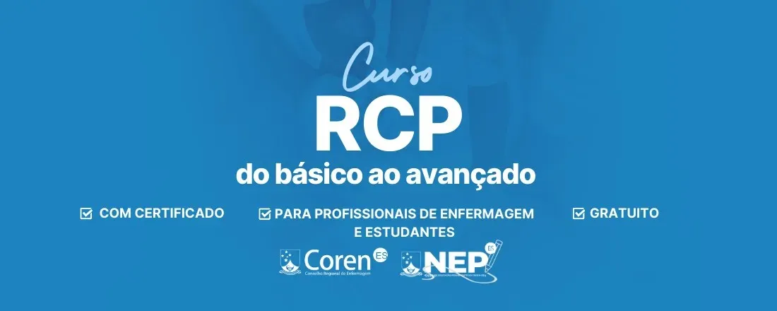RCP - do básico ao avançado | Rio Novo do Sul