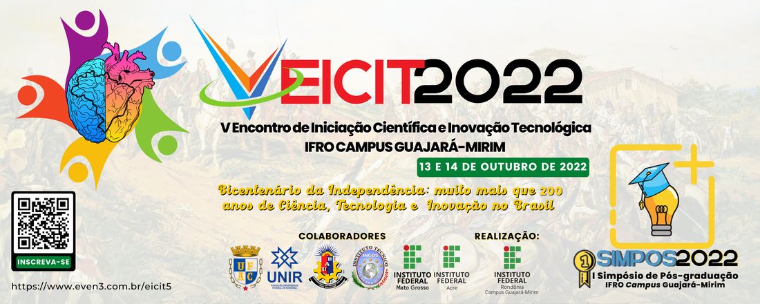 V EICIT - ENCONTRO DE INICIAÇÃO CIENTÍFICA E INOVAÇÃO TECNOLÓGICA DO IFRO CAMPUS GUAJARÁ-MIRIM