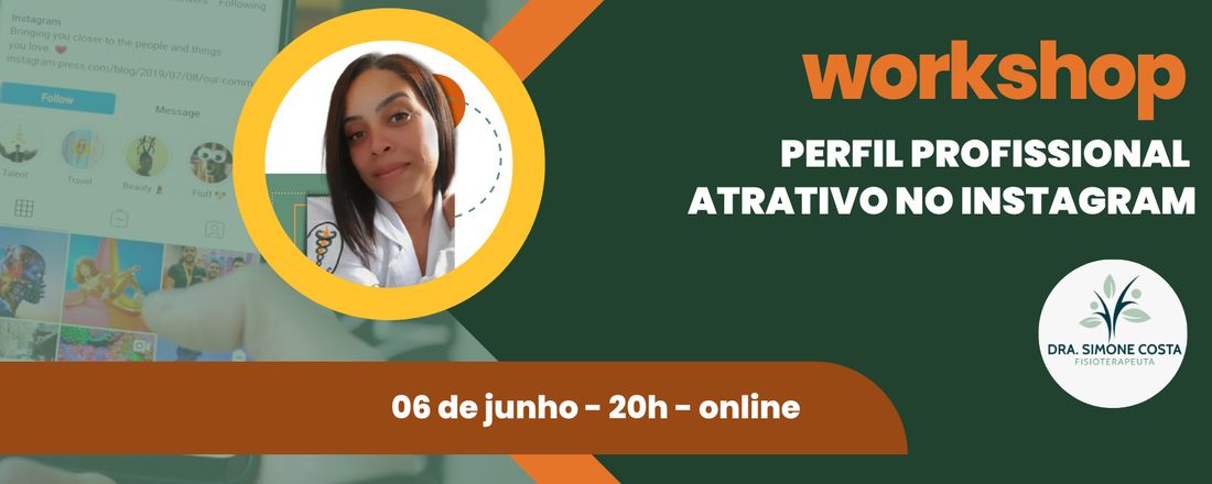 WORKSHOP PARA FISIOTERAPEUTAS