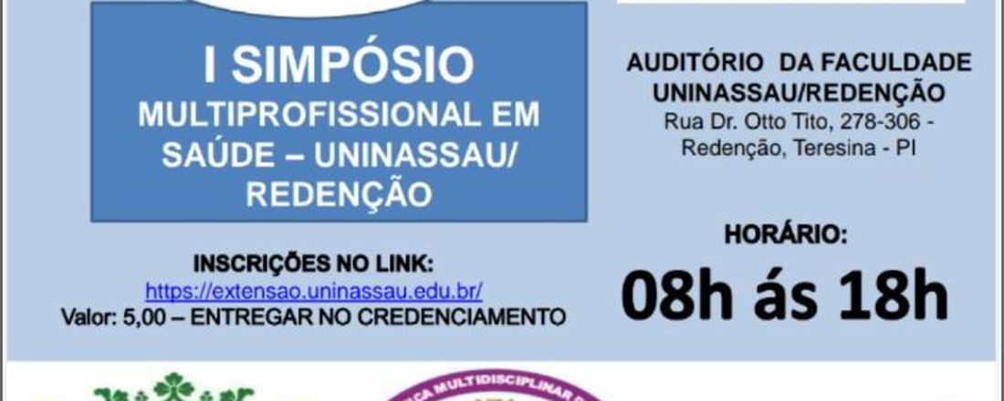 I SIMPÓSIO MULTIPROFISSIONAL EM SAÚDE - UNINASSAU/REDENÇÃO