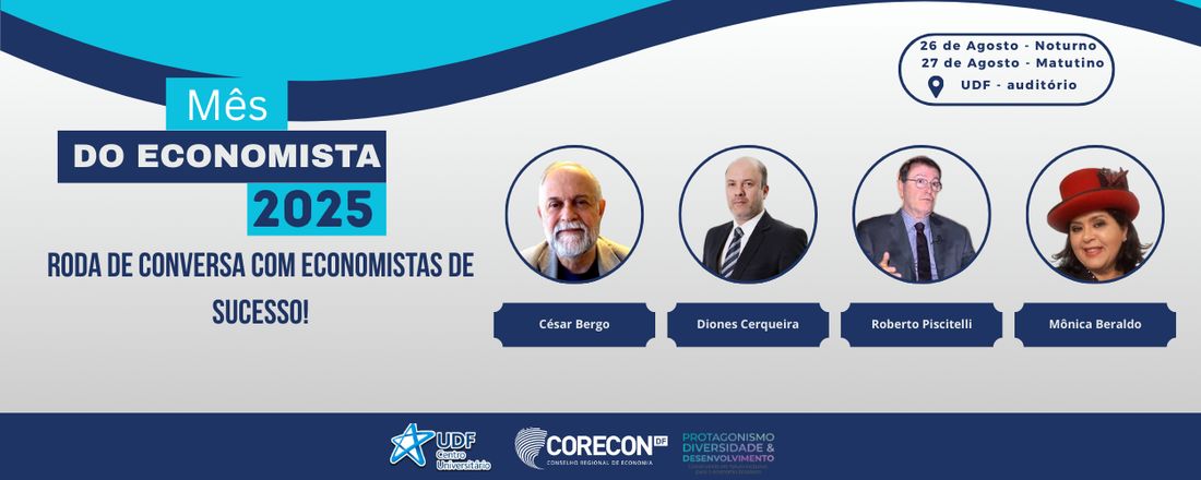 Roda de Conversa com Economistas de Sucesso!