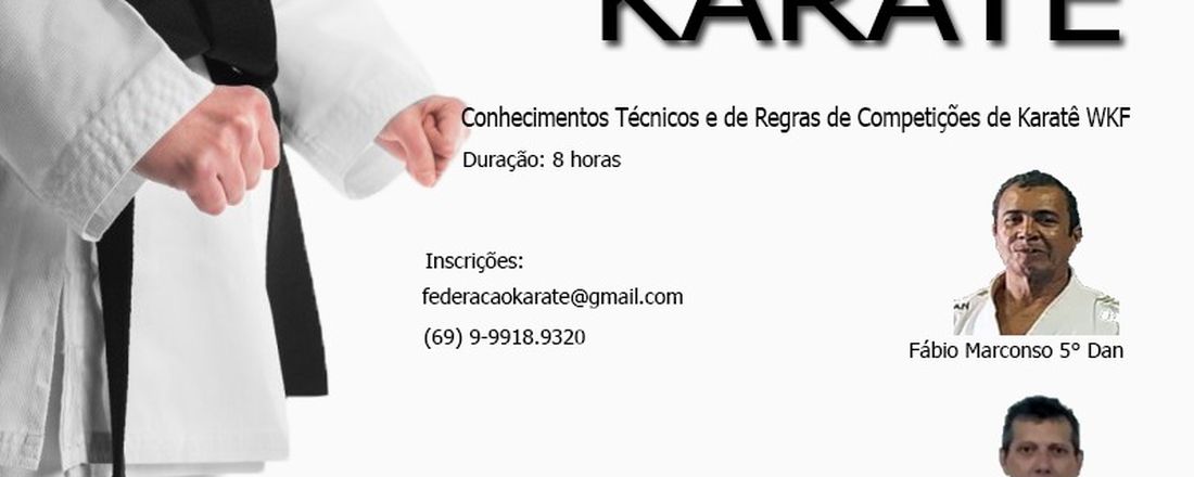 Clínica de Conhecimentos Técnicos e de Regras de Competições WKF