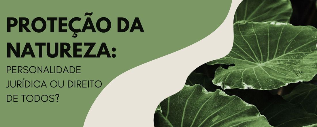 PROTEÇÃO DA NATUREZA: PERSONALIDADE JURÍDICA OU DIREITO DE TODOS?