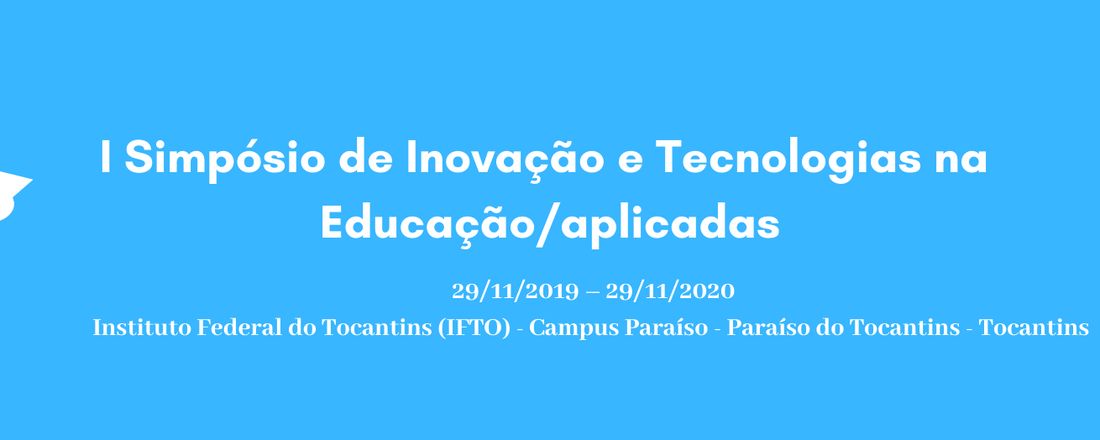 I Cogresso de Inovação e Tecnologias na Educação/aplicadas