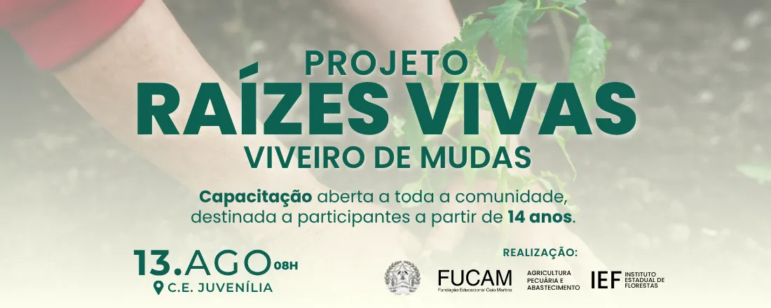 Capacitação em Viveiro de Mudas - Juvenília
