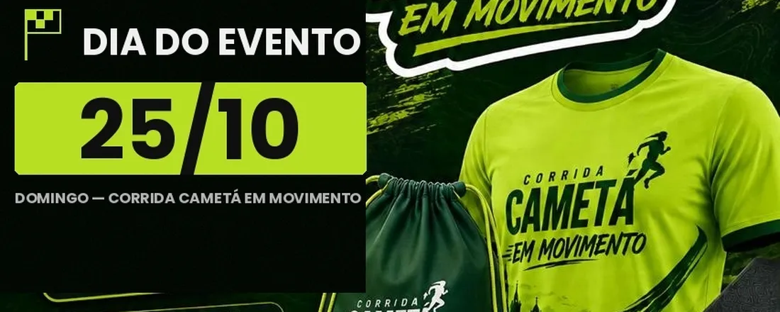 CORRIDA CAMETÁ EM MOVIMENTO