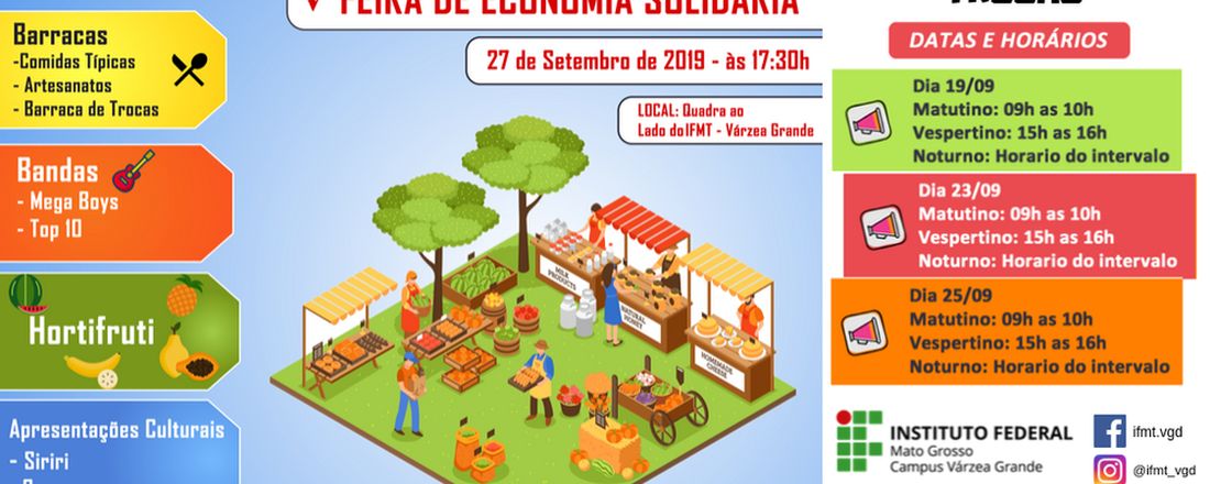 V FEIRA DE ECONOMIA SOLIDÁRIA
