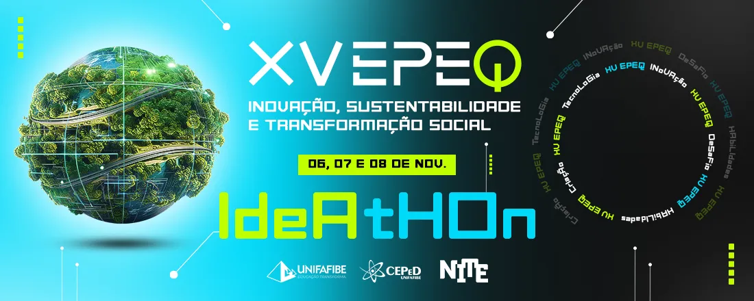 XV EPeQ: Inovação, Sustentabilidade e Transformação Social